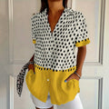 Casual Outing Graceful Blouse - Loose Fit