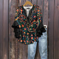 Casual Outing Lovely Blouse - Relaxed Fit