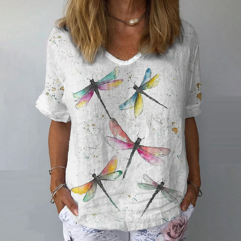 Casual Outing Chic Blouse - Loose Fit