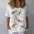 Casual Outing Chic Blouse - Loose Fit