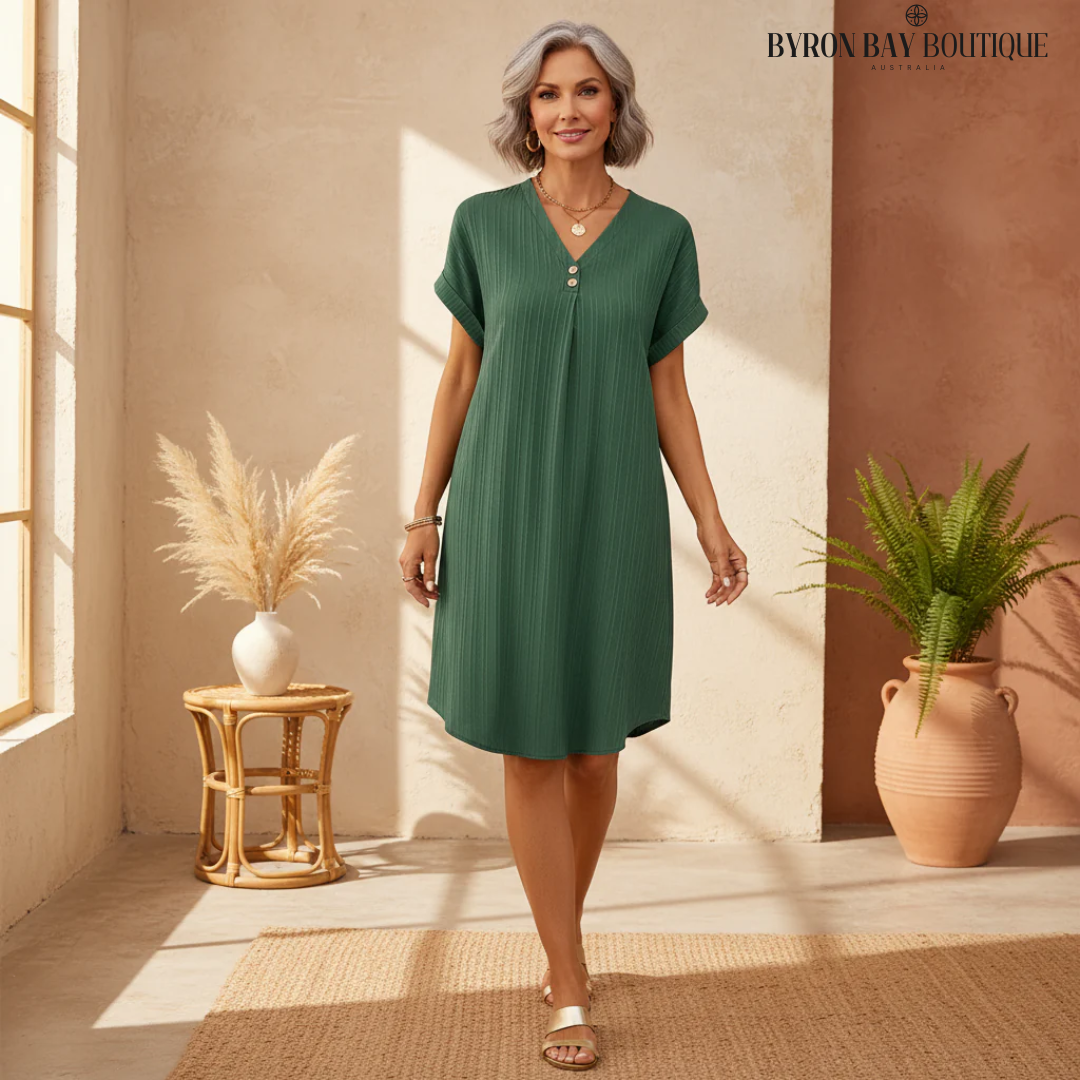Carina - V-Neck Spring Dress