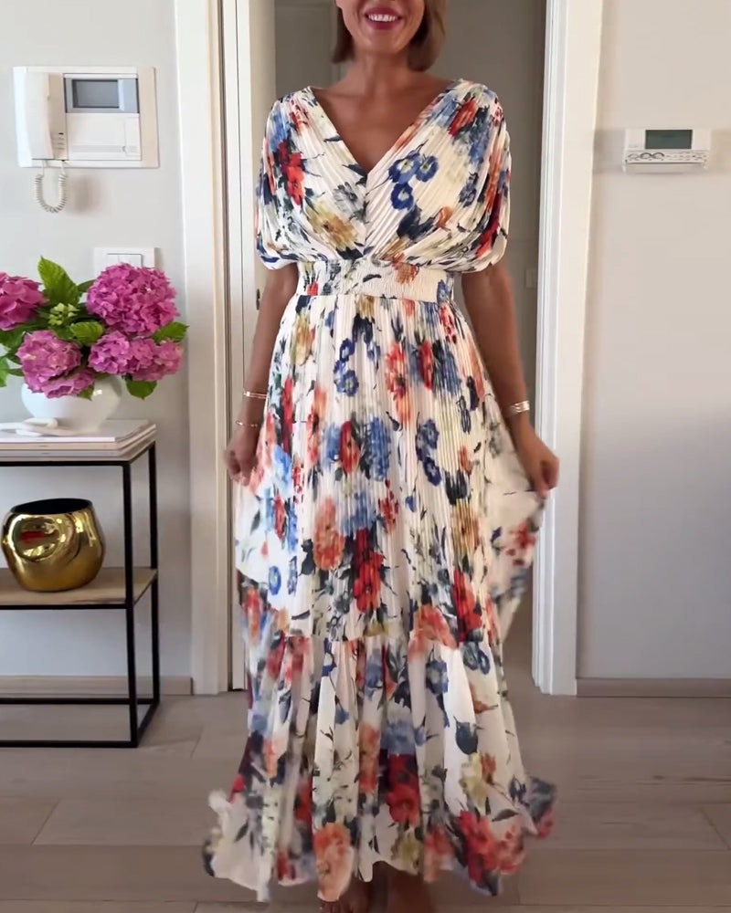 Florelle - Elegant Floral Dress