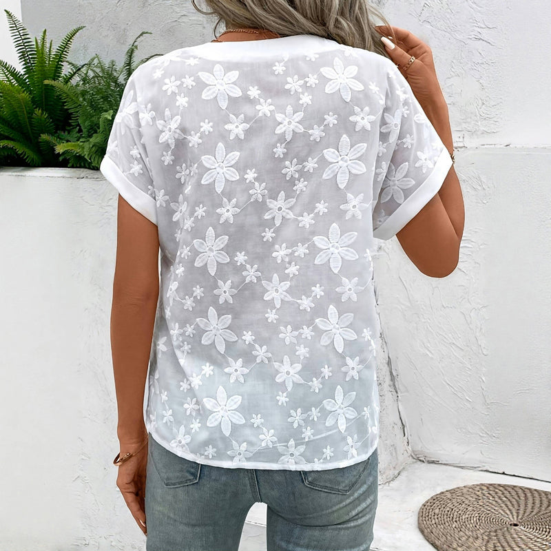 Evening Lovely Blouse - Loose Fit