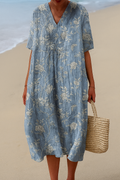 Jacqueline - Cotton Dress Inspired by Artists