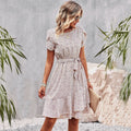 Cecilie - Chic Floral Wrap Dress