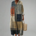 IRIS ABSTRACT DRESS