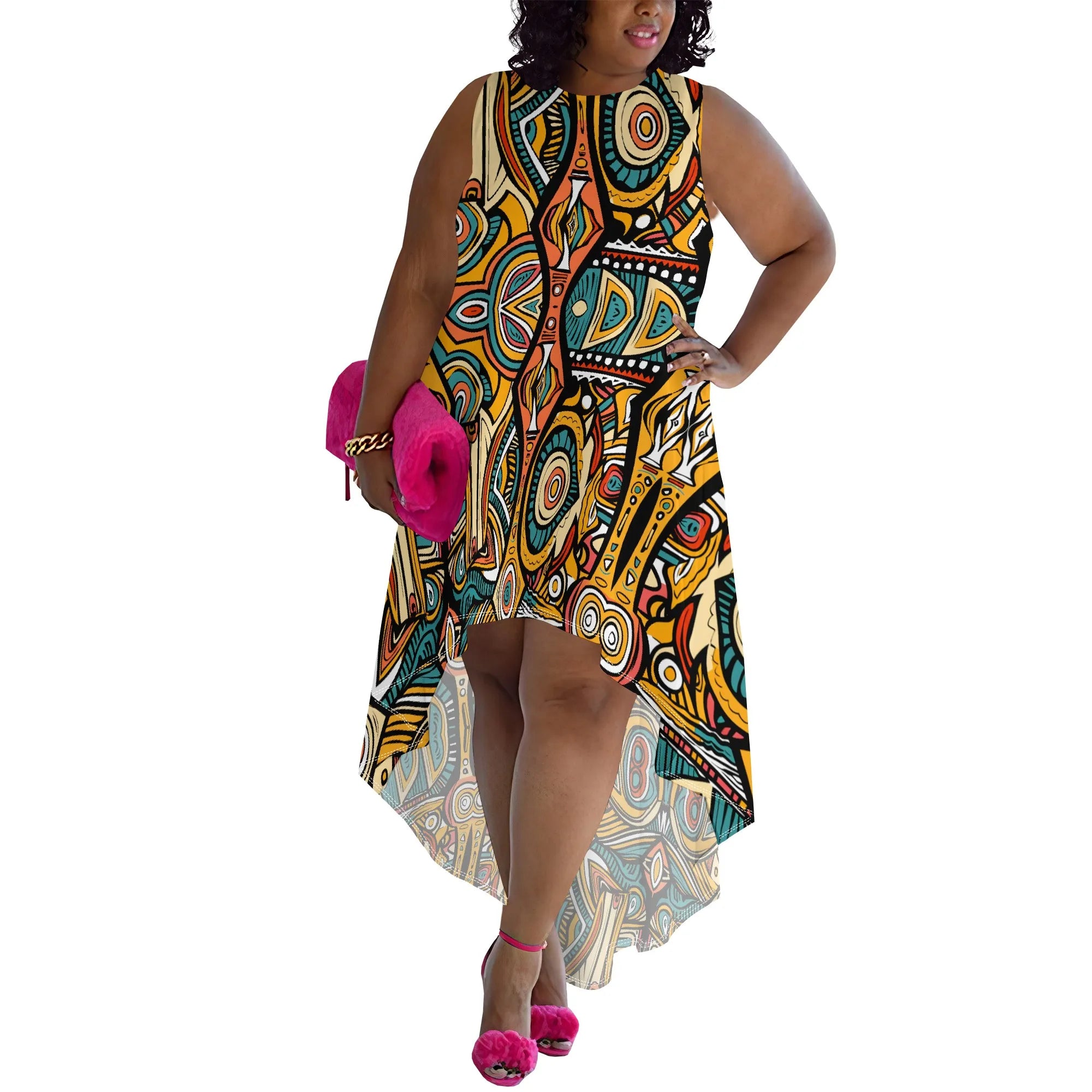 Casual Outing Radiant Dress - Relaxed Fit