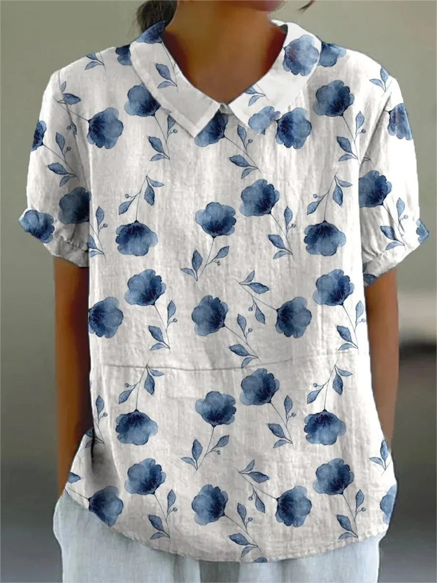 Weekend Poised Blouse - Loose Fit