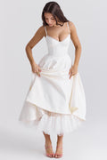 Minerva - Luxury Spaghetti Strap Princess Dress