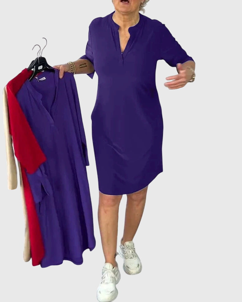 Katherine | V-Neck Dress