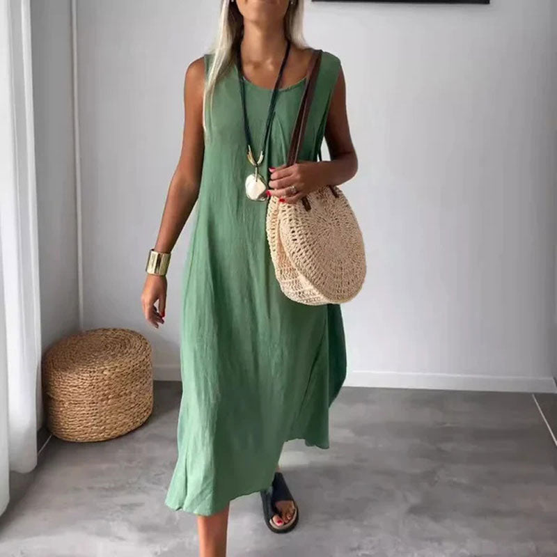 Amaris - Relaxed Sleeveless Dress